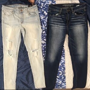 American Eagle Low rise jeggings